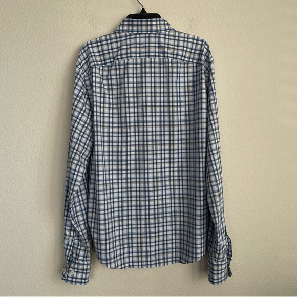 UNTUCKit Stretch Long Sleeve Plaided Button Down Shirt - Picture 6 of 6